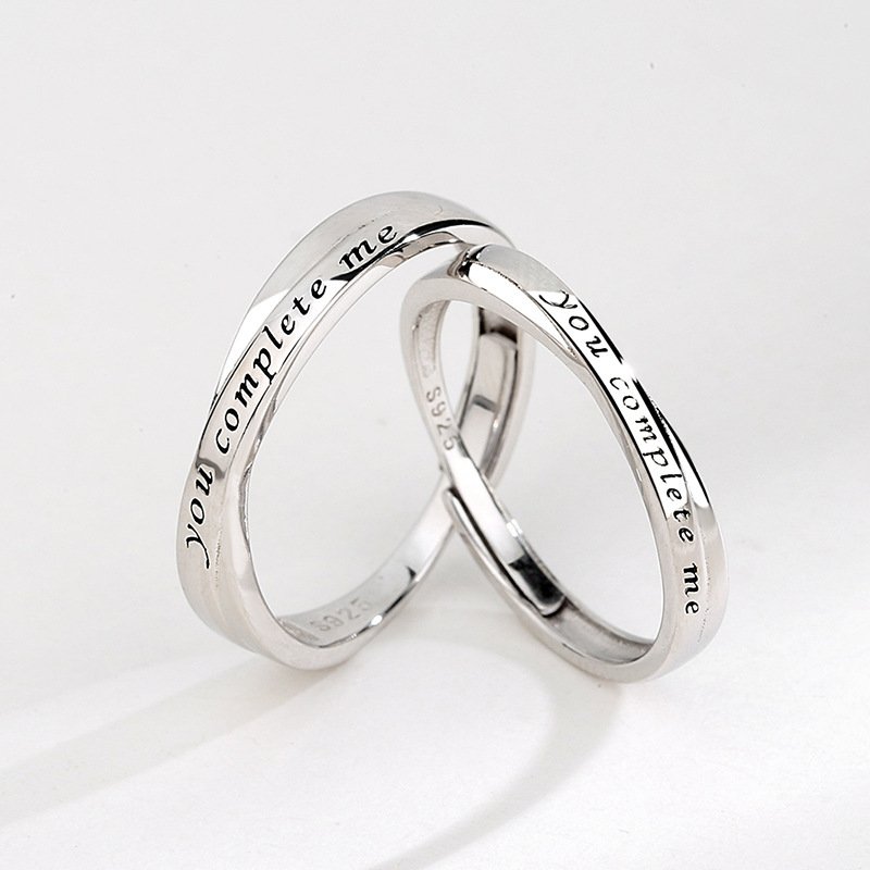 1622162809043.jpg S925 Sterling Silver Couple Rings - Image 1