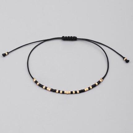 Fashion Personality Handmade Woven Wax Line Bracelet